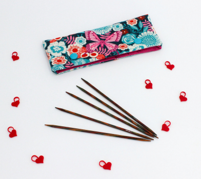 Preview: Nadelgarage Floral Butterflies für 15 cm Nadelspiel